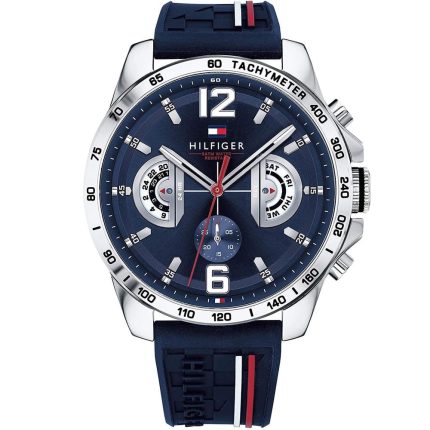 Tommy Hilfiger Decker Men’s Navy Blue Sport Watch - 50M Water Resistant | 1791476