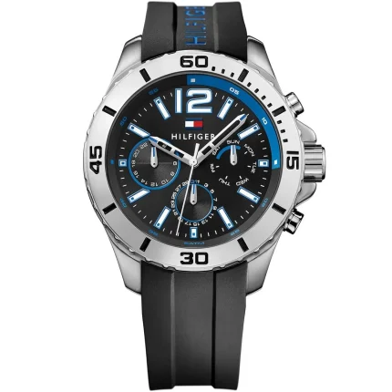 Tommy Hilfiger Nolan Men's Watch - All Black Sport Design - 1791143