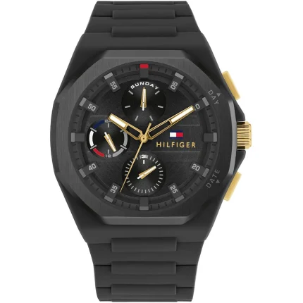 Tommy Hilfiger Neo All-Black Men’s Watch - 44mm Sport Design - 1792120