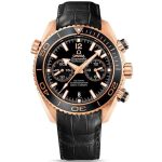 Omega 007 Edition Men’s Chronograph – Black Genuine Leather & Swiss Design