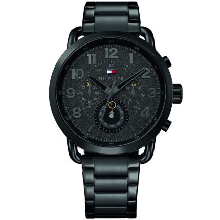 Tommy Hilfiger Briggs Men’s All-Black Stainless Steel Watch (1791423)