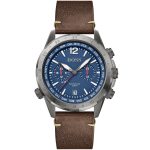 Hugo Boss Nomad Men’s Chronograph – Blue Dial & Brown Leather (44mm)