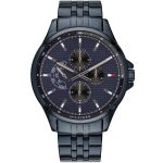Tommy Hilfiger Shawn Men’s All-Blue Stainless Steel Watch (1791618)