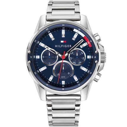 Tommy Hilfiger Mason Men’s Watch - Blue Dial & Silver Steel Bracelet | 1791788