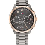 Tommy Hilfiger Asher Men’s Gray Stainless Steel Watch - Gray Dial (1791871)