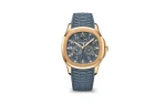 Patek Philippe Aquanaut 5261R / Replica – Blue-Gray Dial & Rose Gold Annual Calendar