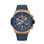 Hublot Men’s Big Bang Unico King Gold Blue - 42mm Skeleton Chronograph | HUB1280