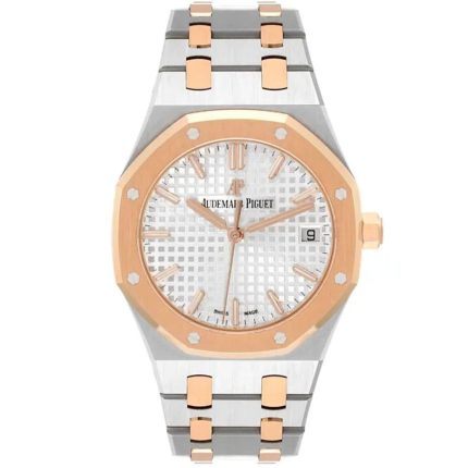 Audemars Piguet Women’s Royal Oak – Two-Tone Silver & Rose Gold (39mm)