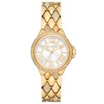 Michael Kors Camille Ladies’ MK4801 – White Dial & Gold Steel (33mm)
