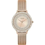 Guess Dress Ladies’ Watch – Full Rose Gold & Crystal Bezel (38mm)