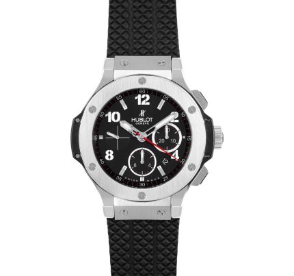 Hublot Men’s Big Bang Steel Chronograph - 44mm Silver & Black | 301.SX.130.RX