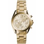 Michael Kors Ladies’ Mini Bradshaw – Full Gold-Tone Chronograph (36mm)
