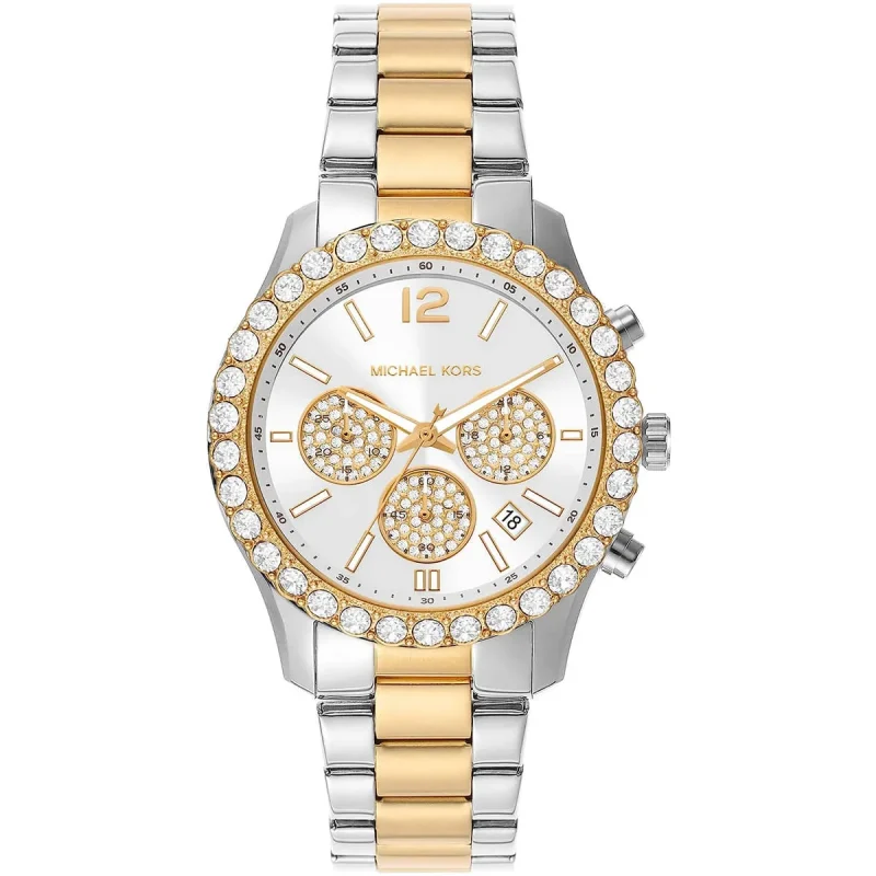 Michael Kors Everest Ladies’ MK7415 – Two-Tone Silver & Gold (40mm)