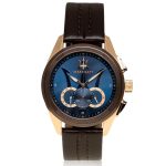 Maserati Traguardo Men’s Chronograph – 45mm Black Dial & Genuine Leather