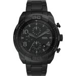 Fossil Bronson Men’s Giant Chronograph - All-Black Stainless Steel | FS5712