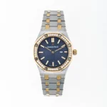 Audemars Piguet Royal Oak Offshore Women’s Watch – Blue Dial & Silver Steel (39mm)