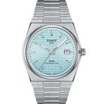 Tissot PRX Powermatic 80 Men’s - 40mm "Ice Blue" Waffle Dial | Automatic Legend