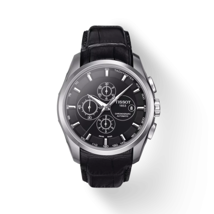 Tissot 1853 Men’s Chronograph - Black Dial & Genuine Black Leather | 42mm