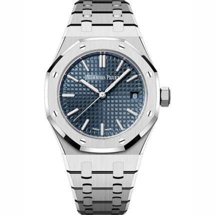 Audemars Piguet Men’s Royal Oak - 41mm Royal Blue "Tapisserie" Dial | Swiss Automatic