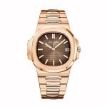 Patek Philippe Nautilus Men’s - 40.5mm Rose Gold & Chocolate Tiffany Dial | 5711/1R-001