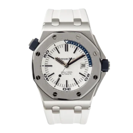 Audemars Piguet Men’s Royal Oak Offshore Diver - 42mm White Dial | Swiss Automatic