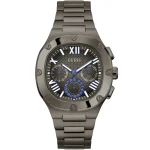 Guess Men’s Headline - 42mm Gunmetal Grey & Square Case | GW0572G5
