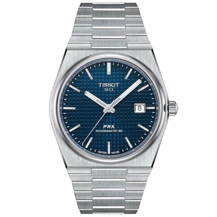 Tissot PRX Powermatic 80 Men’s - 40mm Royal Blue Waffle Dial | Swiss Automatic