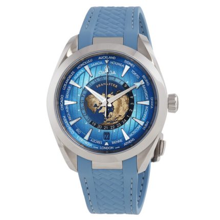 OMEGA Seamaster Aqua Terra 150M Worldtimer Blue Dial - Automatic